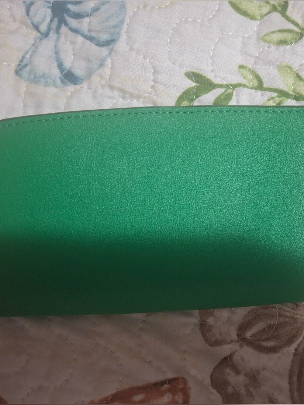 a new day Bright Green Zip Wallet